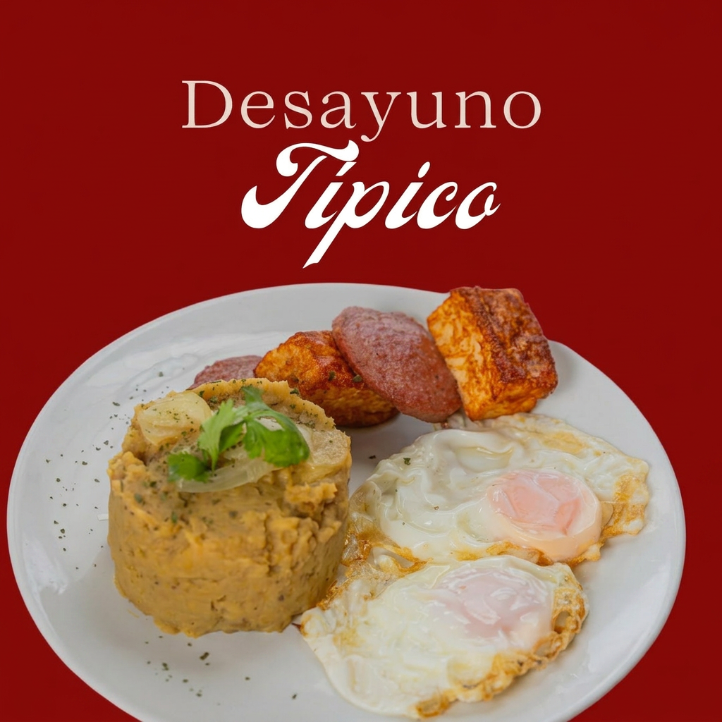 Desayuno Típico Dominicano de Españolerías